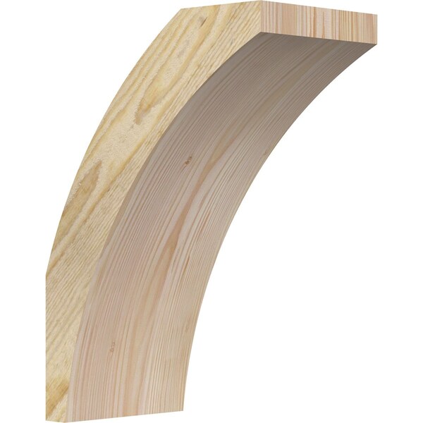 Ekena Millwork 6"W x 10"D x 14"H Thorton Rough Sawn Knee Brace, Douglas Fir BRC06X10X14THR00RDF - main